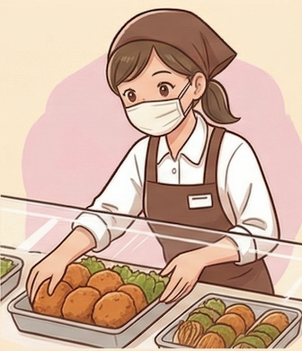 Cさんの仕事風景